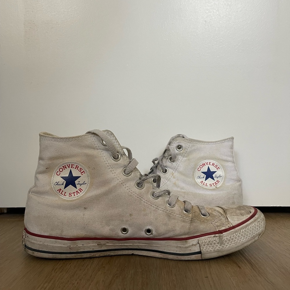 Converse All Star White High-Top Sneakers
